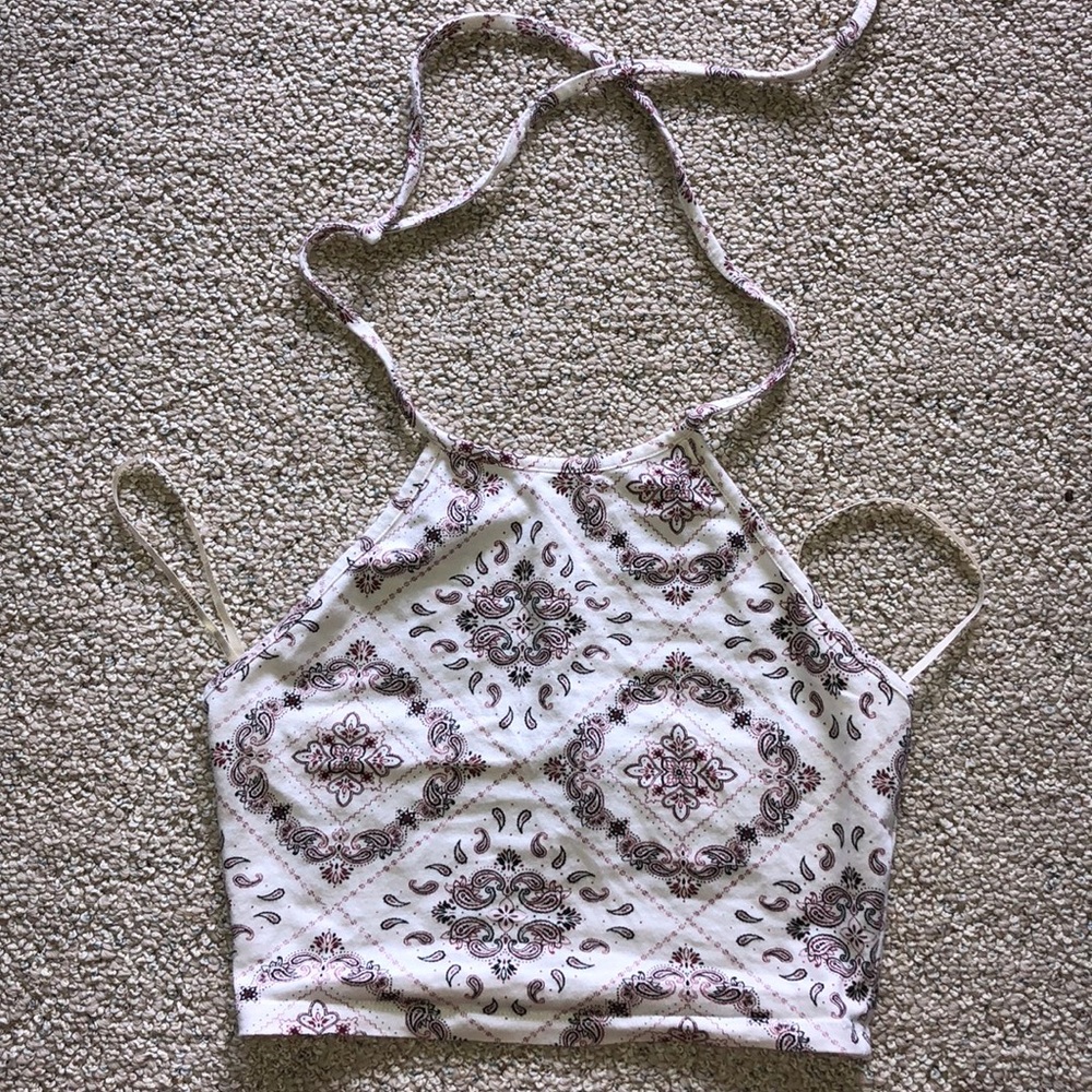 Forever 21 crop/halter top